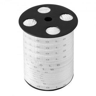 Cinta de Tirar de Poliéster, 3/4" x 265' Cinta Plana Mule, Capacidad de Tensión de 2500 lbf, Cinta de Tirar de Cable con Webbing Impreso para Empaque, Jardinería, Eléctrico Comercial, Trabajo de C...