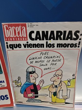 2 números REVISTA GACETA ILUSTRADA nº 1029 + 1042 , 1976