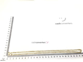cadena oro 18k 25cm