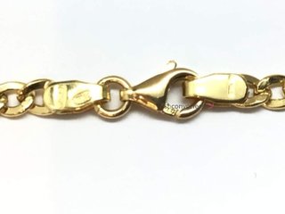 cadena oro 18k 25cm
