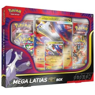 Pack Mega Latias EX Inglés + Grafaiai EX Español