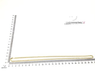 cadena oro 18k 25cm