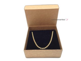 cadena oro 18k 25cm