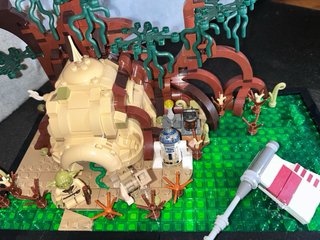 LEGO Star Wars Dagobah Jedi Training 75330