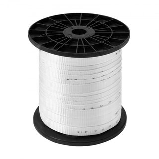 Cinta de Tirar de Poliéster, 3/4" x 318' Cinta Plana Mule, Capacidad de Tensión de 2500 lbf, Cinta de Tirar de Cable Impresa para Embalaje, Jardinería, Eléctrico Comercial, Trabajo de Conductos, B...