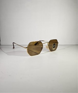Occhiali Ray Ban Octagonal Brown/Gold