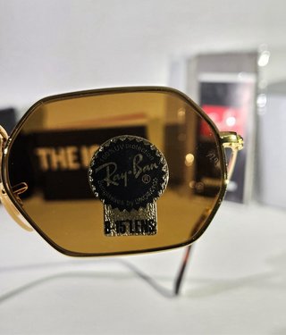 Occhiali Ray Ban Octagonal Brown/Gold