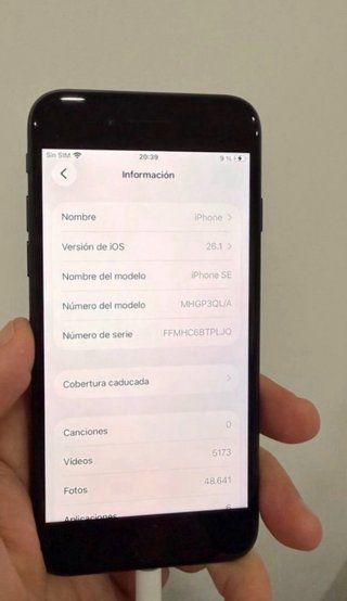 iPhone SE Nero