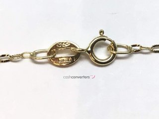 cadena oro 18k 25cm