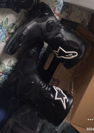 Botas Moto Alpinestars SMX-4 Negras talla 44