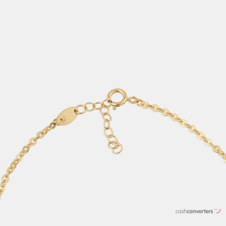 pulsera oro 18k con piedra con circonita