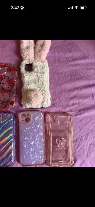 Confezione da 9 custodie per iPhone 14 Plus