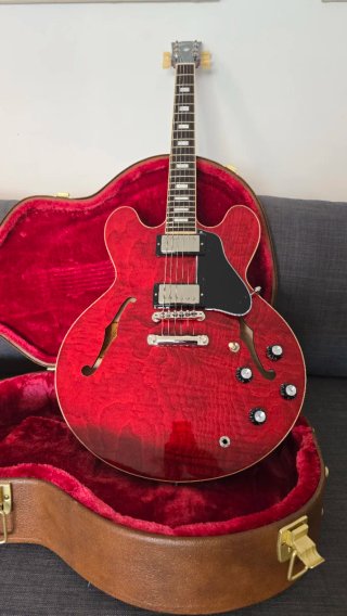 Gibson ES-335 60s Sixties Block Figured Cherry