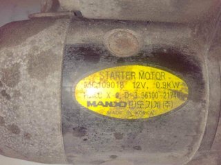 1234577 mc109018 motor arranque hyundai accent lc