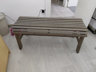 Banco de madera Ikea