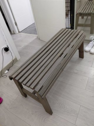 Banco de madera Ikea