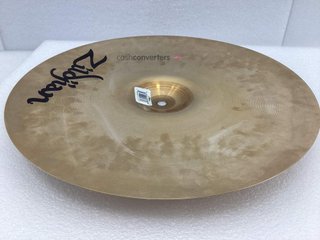 plato crash zildjian crash 16/40cm  a custom