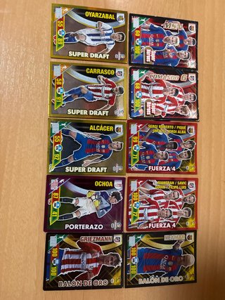 Cromos Panini Adrenalyn 2016/17