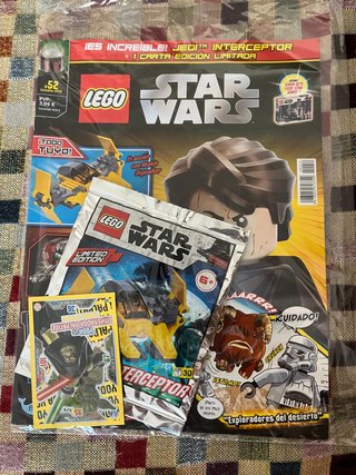 Lote 4 Revistas LEGO Star Wars Nuevas