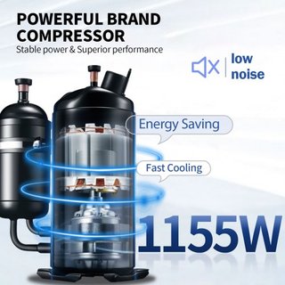 Máquina Comercial de Helados, Rendimiento de 22-30L/H, Máquina de Soft Serve de Encimera de 2200W con 2x6L de Tolva, Cilindro de 2L, Panel LCD, Alarma de Escasez de Puffing, Fabricador de Yogur He...