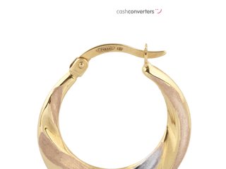 argollas oro 18k