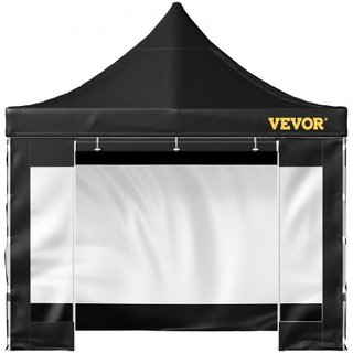 Tienda de Carpa Plegable de 304.8 x 304.8 cm, Gazebo de Patio Exterior con Paredes Laterales Desmontables y Bolsa con Ruedas, Refugio de Gazebo Instantáneo Resistente a UV y a Prueba de Agua para ...