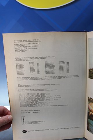 Guinness Book of Records. The Greatest Show on Earth. 1973.