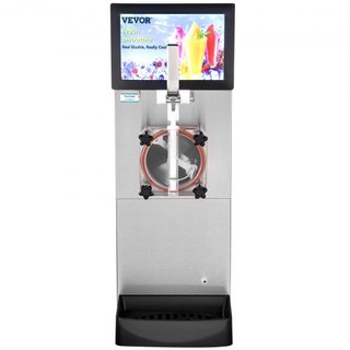 8L / 2.1 Gal Máquina de Slushy Comercial de Tazón Único Margarita Smoothie Bebida Congelada