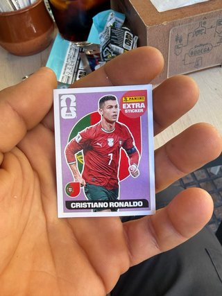 Cromo Panini Extra Cristiano Ronaldo 2026