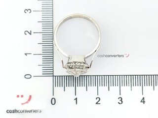 anillo oro 18k con piedra con diamante