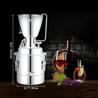 Máquina destiladora de agua de 68.1 L Equipos de elaboración DIY Still para el hogar