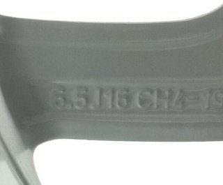 Citroen 2794495 98029119vt / 9802911977 llanta c4