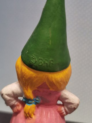 FIGURA GOMA PVC - DAVID EL GNOMO, figura de pvc la serie david el gnomo brb 9 cm.