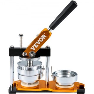 Máquina de Hacer Botones, Kit de Prensa de Insignias de 75 mm (3 pulgadas), Regalos DIY para Niños, Suministros para Hacer Botones con 500 Piezas de Botones y Cortador Circular y Libro Mágico