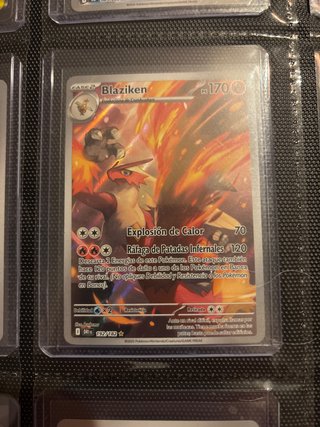 Carta Pokémon Blaziken Fase 2 192/182