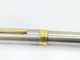 boligrafo alta gama parker plateado
