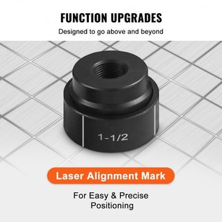 Kit de Punch Hidráulico de 10 Toneladas, Juego de Cortadores de Agujeros para Conductos de 1/2" a 2", Kits de Herramientas KO con Puncher de 6 Piezas, Herramientas para Conducir Hoja de Metal, Par...