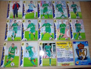 Cromo Futbolista S.D. Ponferradina LIGA 2013