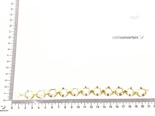 pulsera oro 18k con circonita