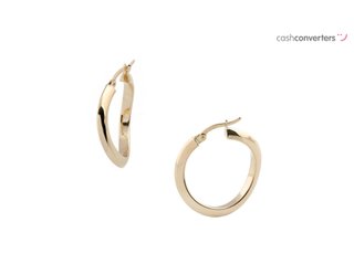 argollas oro 18k