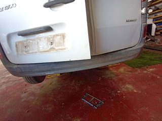 PARAGOLPES TRASERO Renault Kangoo I (F/KC0)(2003->)