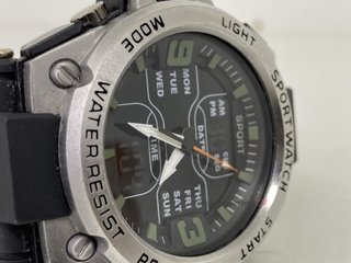 reloj pulsera caballero no indica sport gris