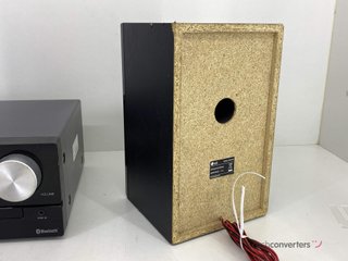 mini cadena hifi lg no indica