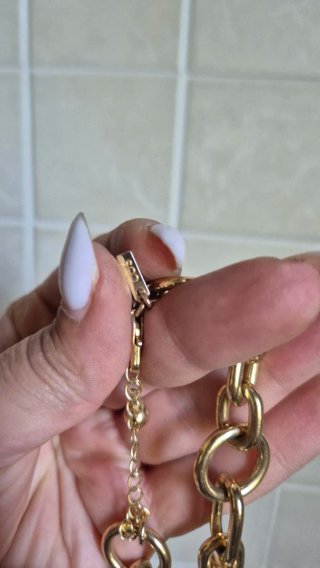 Collana a catena color oro