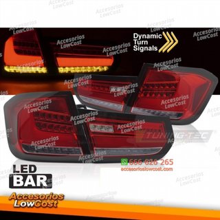 LUCES TRASERAS DE BARRA LED ROJAS SEQ para BMW F3