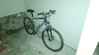 Bicicleta Decathlon Negra