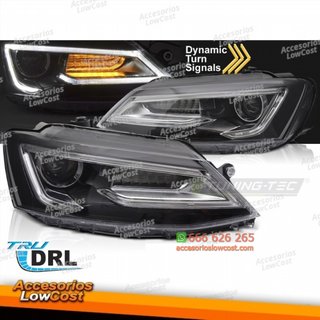FAROS TUBO LUZ NEGRO se adapta a VW JETTA VI 11-1