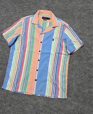 Camisa Polo Ralph Lauren Talla S Rayas