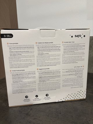 Trona portátil Saro 6-36m <15kg