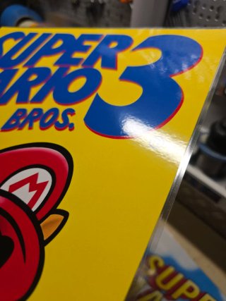 Super Mario Bros 3 Poster A3 Laminato